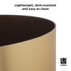 image:imageUmbra Metalla 475Gallon18L Trash Can Matte Brass LookBrass