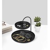 image:imageUmbra Poise Large Double Attractive Storage You Can Leave Out TwoTiered Jewelry Tray BlackBlack