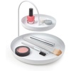 image:imageUmbra Poise Large Double Attractive Storage You Can Leave Out TwoTiered Jewelry Tray BlackWhite