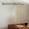 image:imageUmbra Prisma Jewelry Stand and Necklace Holder Matte BrassBrass