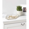 image:imageUmbra Prisma Tray Geometric Plated Jewelry Storage Matte BrassNickel