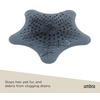 image:imageUmbra Starfish Drain CoverHair Catcher Surf BlueSlate Blue