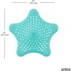 image:imageUmbra Starfish Drain CoverHair Catcher Surf BlueSurf Blue
