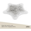 image:imageUmbra Starfish Drain CoverHair Catcher Surf BlueWhite