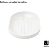 image:imageUmbra Step Soap Dish Oval Bathroom Soap Holder WhiteSoap Dish