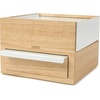 image:imageUmbra Stowit Jewelry Box  Modern Keepsake Storage Organizer with Hidden Compartment Drawers for Ring Bracelet Watch Necklace Earrings and AccessoriesWhiteNatural