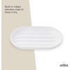 image:imageUmbra Touch Soap Dish Plastic Soap Holder with Drainage WhiteWhite