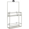 image:imageUmbra Cubiko Shower Caddy Black Metal Shower Caddy Over the Shower HeadGray