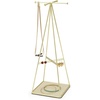 image:imageUmbra Prisma Jewelry Stand and Necklace Holder Matte BrassBrass