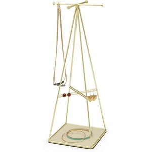 image:imageUmbra Prisma Jewelry Stand and Necklace Holder Matte BrassBrass
