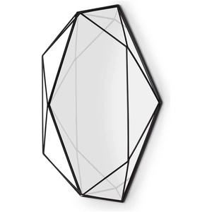 image:imageUmbra Prisma Modern Geometric Shaped Oval Mirror Wall Decor for Bedroom Bathroom Living Dining Room 225 Length x 17 Height x 375 Width CopperBlack