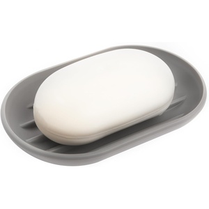 image:imageUmbra Touch Soap Dish Plastic Soap Holder with Drainage WhiteGrey