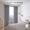 image:imageUmbra Anywhere Expandable Curtain Rod and Room Divider Matte Black  Floortoceiling tension mounting no drilling no permanent installationWhite