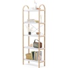 image:imageUmbra Bellwood WallMount Book Shelf Display Case with Three Shelves WhiteNaturalWhiteNatural