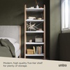 image:imageUmbra Bellwood WallMount Book Shelf Display Case with Three Shelves WhiteNaturalWhiteNatural