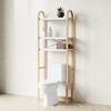 image:imageUmbra Bellwood WallMount Book Shelf Display Case with Three Shelves WhiteNaturalWhiteNatural