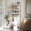 image:imageUmbra Bellwood WallMount Book Shelf Display Case with Three Shelves WhiteNaturalWhiteNatural