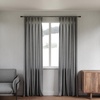 image:imageUmbra Blok Modern 1 Adjustable Curtain Rod Includes 2 Matching Finials Brackets amp Hardware 36 to 72 GunmetalGunmetal