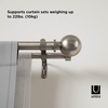 image:imageUmbra Bolas Curtain Rod for Windows Adjustable 36 to 72 NickelNickel