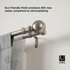 image:imageUmbra Bolas Curtain Rod for Windows Adjustable 36 to 72 NickelNickel
