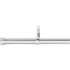 image:imageUmbra Cappa 114 Adjustable Curtain Rod for Windows  72 to 144 Drapery Rod Nickel amp 242731782REM Basic Curtain Drapery Holdback for Window SilverNickel 5 x 48 x 28 inches