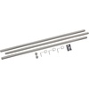 image:imageUmbra Cappa 114 Adjustable Curtain Rod for Windows  72 to 144 Drapery Rod Nickel amp 242731782REM Basic Curtain Drapery Holdback for Window SilverNickel 5 x 48 x 28 inches