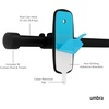 image:imageUmbra Cappa Adhesive Curtain Rod No Drill 24 to 48 Inches Black  Steel construction brackets included clean removal adjustable length fits windows or doors16 to 28