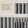 image:imageUmbra Cappa Curtain Rod for Windows Adjustable 66 to 120 Inches Brass  Steel construction includes brackets and finials holds 22 lbs per bar easy installationGold