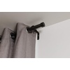 image:imageUmbra Cappa Curtain Rod for Windows Adjustable 66 to 120 Inches NickelBlack