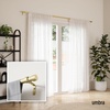 image:imageUmbra Cappa Curtain Rod for Windows Adjustable 66 to 120 Inches NickelGold