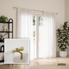 image:imageUmbra Cappa Curtain Rod for Windows Adjustable 66 to 120 Inches NickelGold