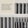 image:imageUmbra Cappa Curtain Rod for Windows Adjustable 66 to 120 Inches NickelNickel