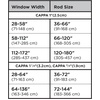 image:imageUmbra Cappa Curtain Rod for Windows Adjustable 66 to 120 Inches NickelNickel