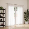 image:imageUmbra Cappa Curtain Rod for Windows Adjustable 66 to 120 Inches NickelNickel