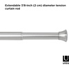 image:imageUmbra Chroma Tension Rod for Window Adjustable 54 to 90 NickelNickel
