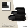 image:imageUmbra Cove Storage Box 3Tier Stackable Jewelry Organizer Natural  Engineered wood hidden compartments linen lining nonslip rubber feet surface protectionBlack