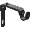 image:imageUmbra Curtain Rod Bracket  Adjustable Wall Bracket for Drapery Rod Set of 2 BlackBlack