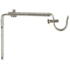 image:imageUmbra Curtain Rod Bracket  Adjustable Wall Bracket for Drapery Rod Set of 2 BlackNickel