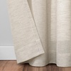 image:imageUmbra Dagen Slub Textured Sheer Grommet 95 in Long x 50 in Wide Window Curtain Panel WhiteLight Bronze