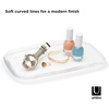 image:imageUmbra Droplet Tray Jewelry DisplayHolder Bathroom AccessoryAmenity Holder  Clear Acrylic Looks Like Glass98 x 59 x 08