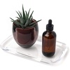 image:imageUmbra Droplet Tray Jewelry DisplayHolder Bathroom AccessoryAmenity Holder  Clear Acrylic Looks Like Glass98 x 59 x 08