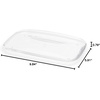 image:imageUmbra Droplet Tray Jewelry DisplayHolder Bathroom AccessoryAmenity Holder  Clear Acrylic Looks Like Glass98 x 59 x 08 Pack of 3