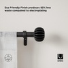 image:imageUmbra Finn Curtain Rod for Window Adjustable 42 to 120 Black
