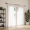 image:imageUmbra Finn Curtain Rod for Window Adjustable 42 to 120 Black