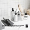 image:imageUmbra Glam Organizer Countertop Makeup and Cosmetic MultiFunction Storage for Hair Tools with Dividers ClearDark GrayClear