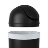 image:imageUmbra Grand Garbage Can with Lid 10 Gallon BlackBlack