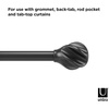 image:imageUmbra Helix Curtain Rod 42120 Inch Black