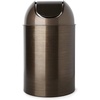 image:imageUmbra Mezzo SwingTop Waste Can 25Gallon 10 L BronzeBronze