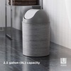 image:imageUmbra Mezzo SwingTop Waste Can 25Gallon 10 L BronzeGreywood