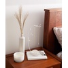image:imageUmbra Orchid Jewelry Hanging Tree Stand  MultiFunctional Necklace Metal Holder Display Organizer Rack With a Ring Dish Tray  Great For Organization  Can Be Used As Decor Dining Room CenterpieceWhite